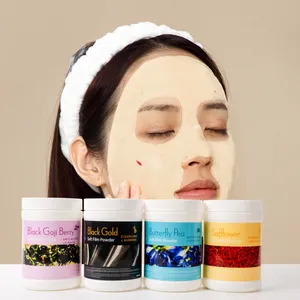 JMFREE Private Label Skin Care Natural Organic Anthocyanins Discolor Anti Aging Hydra Soft Film Powder Peel Off Facial Mask