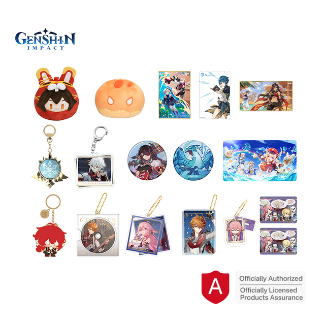 Popular Products Trending Game Character Toys Official Genshin Impact Random Combined Products Gifts