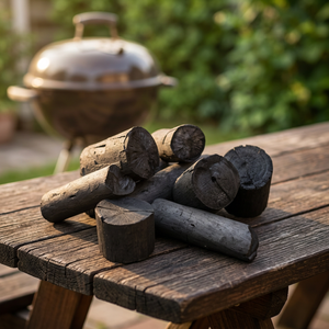 Charbon de bois naturel de Khaya en morceaux à haute valeur calorifique pour barbecue de bœuf - Product Image 2