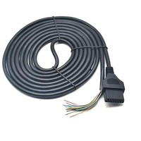 Game Player MD DB15 Pin Female Socket Patch Cord Cable