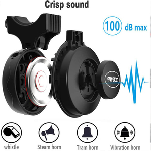 Timbre Eléctrico Recargable USB para Bicicleta de Montaña, Impermeable, con Alarma, para Manillar de Bicicleta Eléctrica - Product Image 6