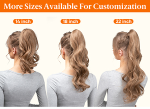 Extensiones de Cabello Sintético Kanekalon Futura al por Mayor, Cola de Caballo con Clip y Cordón Ajustable para Mujer - Product Image 4