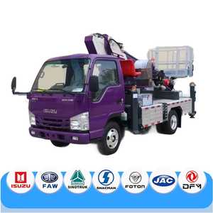 Camion nacelle ISUZU 30M 4x4 32m 34m avec structure de flèche robuste pour les projets d'entretien et d'ingénierie en haute altitude - Product Image 1