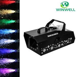 Máquina de Nieve Artificial para Interiores y Exteriores de 900W/1500W, con Copos de Nieve Atmosféricos, Control DMX512 y Control Remoto Inalámbrico - Product Image 2