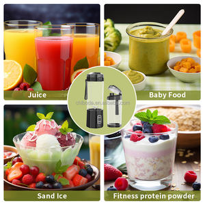 新款700毫升便携式搅拌机24盎司迷你通用串行总线和电池供电冰沙制造商汽车夏季冰沙 - Product Image 2