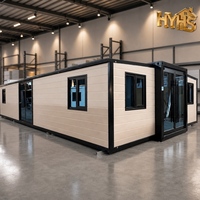 Fabricant de maisons conteneurs HUAYING, maisons modulaires préfabriquées pour habitation, bureau, camp et projets résidentiels