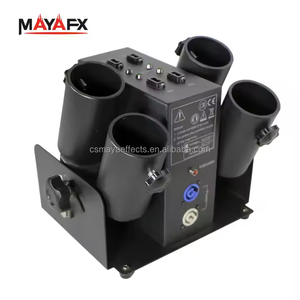 2025 Factory 50W DMX512 4-head <span class=keywords><strong>Shooter</strong></span> Four Shots Confeti Laucher Machine para boda Efectos de escenario Celebración - Product Image 2