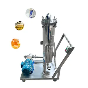 Sanitary Water Treatment Milk Beverage Liquid Filtration Single Multiple Stainless Steel Bag Filter Housing