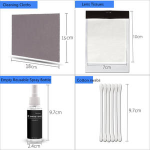 Kit de Limpieza Profesional 10 en 1 para Cámaras DSLR Canon, Nikon, Pentax, <span class=keywords><strong>Sony</strong></span>/Computadora/Teléfono - Product Image 6