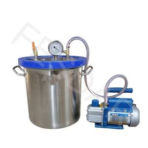 Glazen deksel Elektronische vacuümkamer met hoge nauwkeurigheid en pomp Ontgassingskamer Laboratoriumapparatuur <span class=keywords><strong>1</strong></span> jaar garantie - Product Image 1