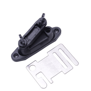 Aislador <span class=keywords><strong>de</strong></span> Esquina para Cinta <span class=keywords><strong>de</strong></span> Cerca Eléctrica <span class=keywords><strong>de</strong></span> Plástico PP <span class=keywords><strong>de</strong></span> Alta Resistencia y Resistente a los Rayos UV con 2 Clips para Cinta, para Postes <span class=keywords><strong>de</strong></span> <span class=keywords><strong>Madera</strong></span> y Puertas - Product Image 3