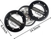 Máquina rotadora multifuncional ajustable de resistencia de 18 libras, empuñaduras giratorias de 360 grados, entrenador de muñecas eléctricas para manos y antebrazos