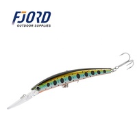 FJORD – leurre flottant pour la pêche à la traîne, leurre pour la plongée en profondeur à la truite, 17g, 110mm, vente en gros