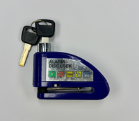Antivol de disque pour moto, robuste, étanche, pour moto, scooter, vélo, accessoires