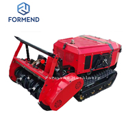 Cortadora de Césped Robótica con Control Remoto, Tipo Cadena, Inalámbrica, Tractor de Carretilla, Industrial, Directo de Fábrica