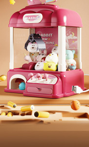 لعبة آلة مخلب جديدة للأطفال من KK مصنوعة من البلاستيك ABS، آلة بيع الحلوى الصغيرة، لعبة تعليمية للحفلات وأعياد الميلاد مع أضواء وأصوات - Product Image 5