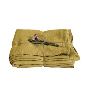 Parure de draps plats en <span class=keywords><strong>lin</strong></span> pur <span class=keywords><strong>lavé</strong></span>, tissage uni, vente directe usine, prix abordable, vente en gros, personnalisable - Product Image 5