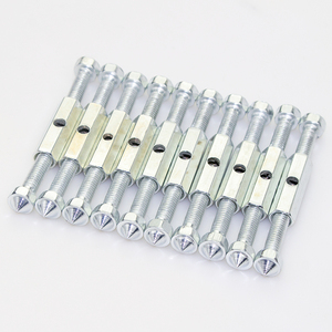 Outils de réparation d'interrupteurs muraux de type universel, spécifications complètes, boîte noire, type 86/118 - Kit de tiges de support et de vis + clés - Product Image 3