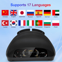 HFmidia 10.25 Inch Digital Instrument Cluster Untuk BMW X5 E53/5 Series E39 1999-2006 LCD Dashboard Virtual Cockpit Speedometer