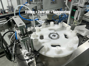 Machine de remplissage automatique de flacons en verre de 3 ml pour laboratoire, machine de remplissage et de bouchage de liquides pour petites cassettes en verre de paillasse - Product Image 2