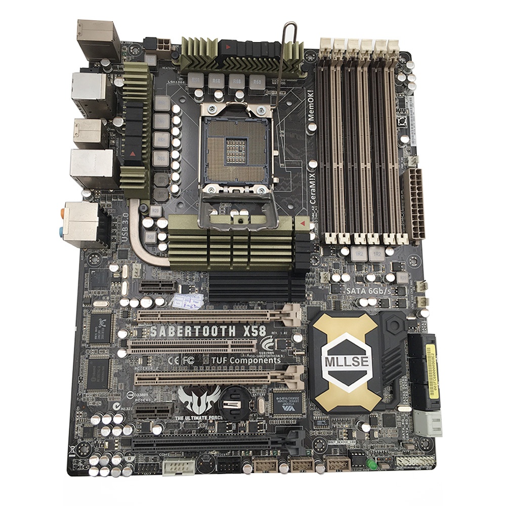 SaberTooth X58 for ASUS LGA 1366 DDR3 Motherboard, Tested for