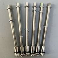 Kit prix spécial base de tambour vis de tambour 6 set vis de caisse claire accessoires de vis d'instrument à percussion