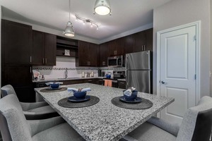 Isla de almacenamiento de cocina Armarios Muebles de tablero macizo Armario de cocina completo para pared-Apartamentos Lantower Asturia - Product Image 4