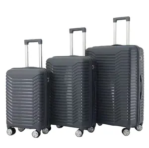 Protezione ambientale alta qualità PP borsa da viaggio Set Super Hot vendita PP 3 Set di bagagli