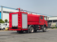Camión de Bomberos Sanhuan 4x2 de Uso Municipal e Industrial con Tanque de Agua de 5000L, Directo de Fábrica