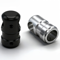 Conector en T de 12 mm para tren de aterrizaje CNC, de aluminio de alta resistencia, para trípode, cuadricóptero, hexacóptero, UAV agrícola