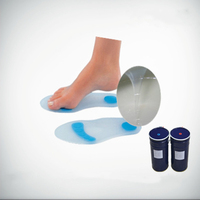 Qualité Médicale douce Pied Santé absorption des Chocs Talon soutien RTV-2 Caoutchouc De Silicone Liquide Pour La Fabrication De Semelles Intérieures