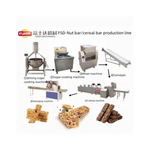 Mesin pembuat bar FSD-Nut/granola mesin pembuat permen/garis produksi pembuat bar gandum