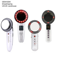 6 in 1 Sonic Skin Care Beauty rimozione del grasso a infrarossi rimozione EMS corpo modellante massaggiatore perdita di pancia grasso perdita di peso dispositivo macchina