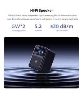 Cre CR36 1080P 4K Hỗ trợ <span class=keywords><strong>Wifi</strong></span> Thông Minh <span class=keywords><strong>LED</strong></span> LCD Chiếu Hifi Stereo <span class=keywords><strong>Android</strong></span> 11 Được Xây Dựng Trong Loa Di Động Cho Sử Dụng Ngoài Trời - Product Image 2