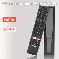 Télécommande pour téléviseur Toshiba CT-8557 RC43157 avec boutons Netflix et YouTube 24WA2063DA 32WA2063DA