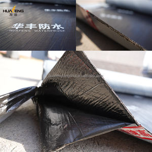 Membrane d'étanchéité bitumineuse autocollante économique en rouleau, qualité professionnelle, pour étanchéité <span class=keywords><strong>de</strong></span> sous-sol - Product Image 3