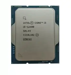 2023 hot sale I-N-T-E-L core i5 12400 for six-core Eight-thread cpu computer Desktop Processor