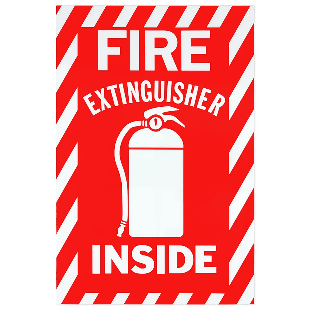 G Aluminum Reflective Signages Fire Exit Warning Signs