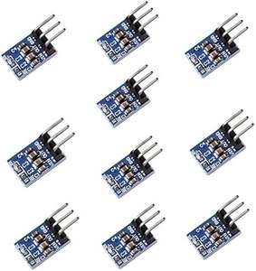 Aismartlink <span class=keywords><strong>3</strong></span> دبابيس ، DC ، V-12V إلى V ، منظم الجهد ، تنحي وحدة تزويد الطاقة 800 مللى - Product Image 1