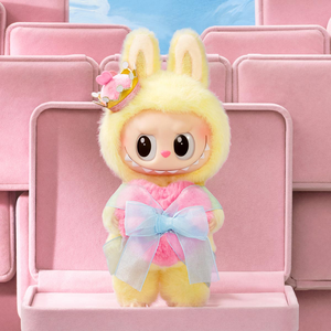 100% originale per i mostri Pop Mart LA BUBU della serie <span class=keywords><strong>scacco</strong></span> matto in vinile figura di peluche giocattolo appeso sacchetto di carta ciondolo portachiavi regalo - Product Image 2