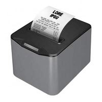 Imprimante thermique directe de haute qualité 80 mm pour reçus, prend en charge l'impression de codes QR, Imprimante Thermique ZJ-8370