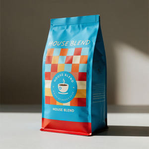 Sacs à café vides en gros, refermables, avec impression personnalisée du logo, fermeture éclair, étanches à l'<span class=keywords><strong>air</strong></span> et à l'humidité, emballage pour café - Product Image 6