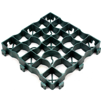 Comment installer un pavé gazonné dans une zone de stationnement avec une grille perméable de 50 mm de hauteur, couleur personnalisée noir et gris