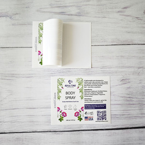 Easy Peel impermeable logotipo personalizado impreso beso corte etiquetas autoadhesivas vinilo etiquetas adhesivas para cosméticos - Product Image 6