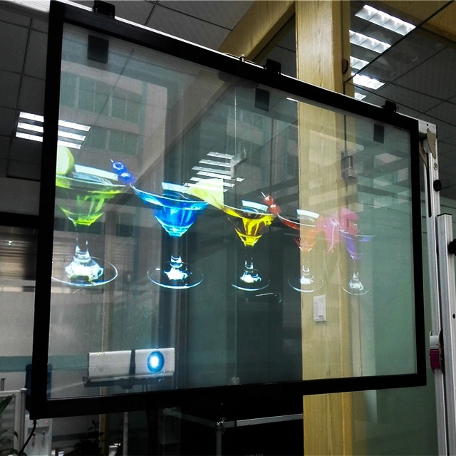 Chariot Hologram Wall Glass Projection Film, 5 Colors Rear Projection Film.