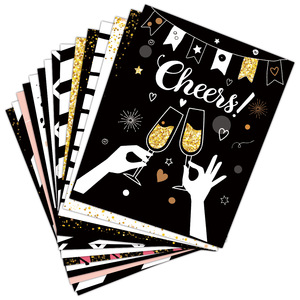 Autocollants décoratifs pour fête d'<span class=keywords><strong>anniversaire</strong></span> en PVC personnalisés Fuda, autocollants pour bière, whisky, boissons, étiquettes de vin, forme irrégulière - Product Image 3