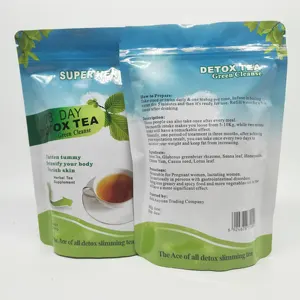 Фирменный органический натуральный травяной детоксикационный плоский чай, 28 дней