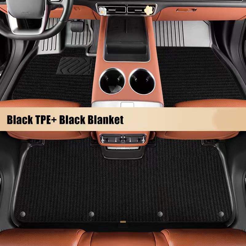 Surface noire de tapis de TPE + Black