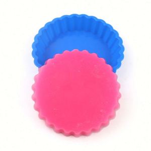 Molde Redondo de 4.5 Pulgadas para Hornear Pasteles, Base para Pastel, Molde de Silicona de Resina Libre de BPA, OEM/ODM - Product Image 1