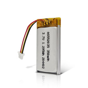UL2054 נטענת 552035 3.7 v 350 mAh ליתיום יון Li-פולימר סוללה עבור אלחוטי מכשיר - Product Image 4